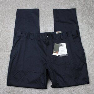 5.11 Tactical Company 2.0 Pants NWT Mens 48 Blue Relaxed Fit Unhemmed Cargo